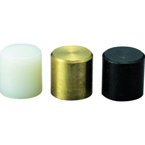 中等锤子，铁，黄铜，尼龙的Trusco替换头，每个 TH-9046