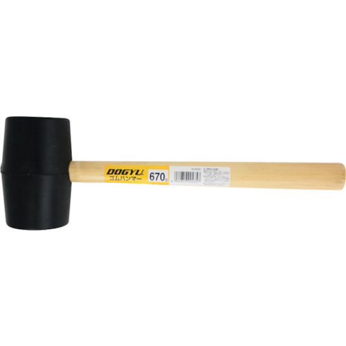 Dogyu橡胶锤670G（1 1/2p） 00435