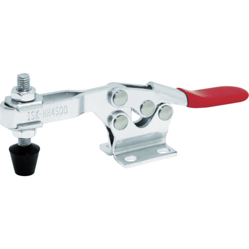 ikura向下压脚型切换夹具钢钢水平手柄（31112）夹具臂运动角度90&deg;法兰底座拧紧力2.27KN ISK-HH4500