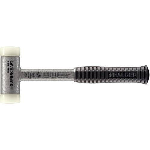 Halder Supercraft Hammer钢柄尼龙（白色）头直径40mm，长度305mm 3377.040