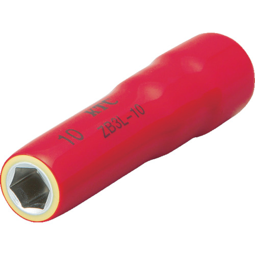 KTC绝缘工具9.5平方米。深插座10mm ZB3L-10