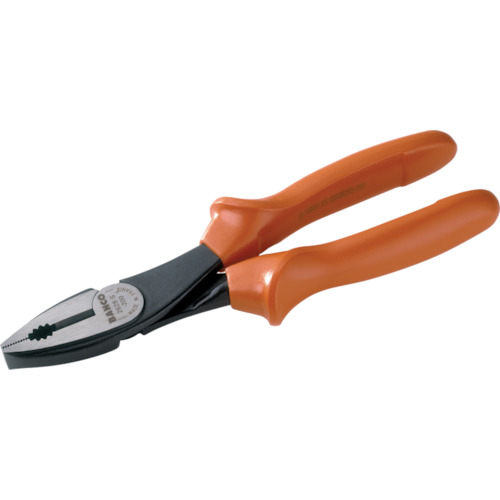 Bahco隔热钳钢丝电线切割2.5mm总长度200mm，带有1000V绝缘手柄 2628S-200