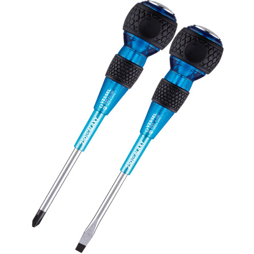 [有限的库存]船只250-2PS-GBL球握把安全穿透驱动器组2个星系蓝 250-2PS-GBL