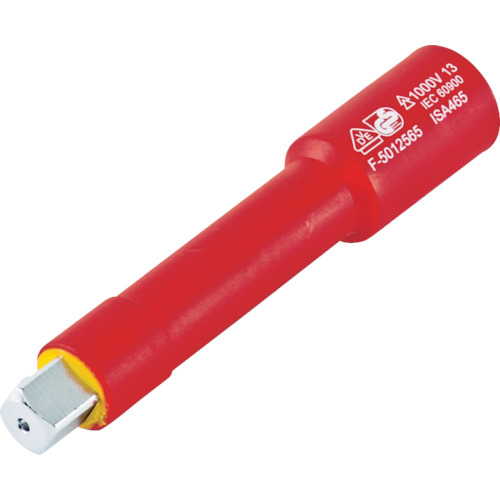 Trusco绝缘延长杆插入角度9.5mm 125mm TZEB3-125