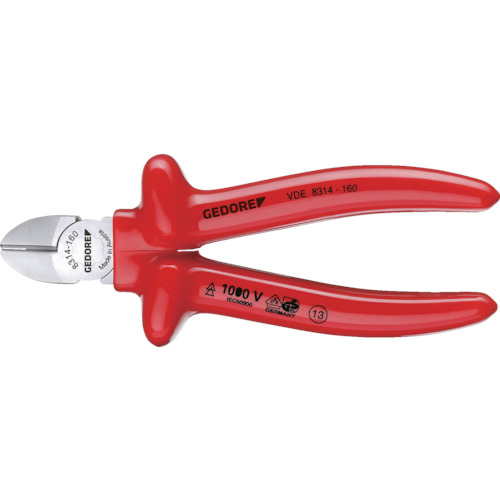 [有限的库存] Gedore [售罄并停产]隔热的nipper 160mm 6743620