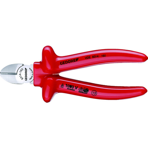 [有限的库存] Gedore [售罄并停产]绝缘钳子140mm 6743540