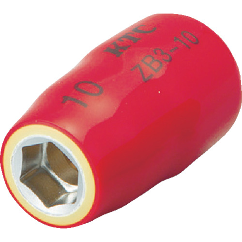 KTC绝缘工具9.5平方米。插座10mm ZB3-10