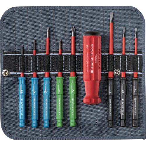 PB瑞士工具可更换8回滚的绝缘驱动器集 5218SU