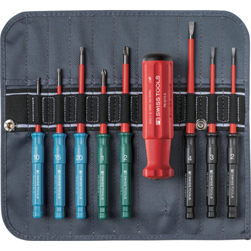 PB瑞士工具可更换8回滚的绝缘驱动器集 5219SU