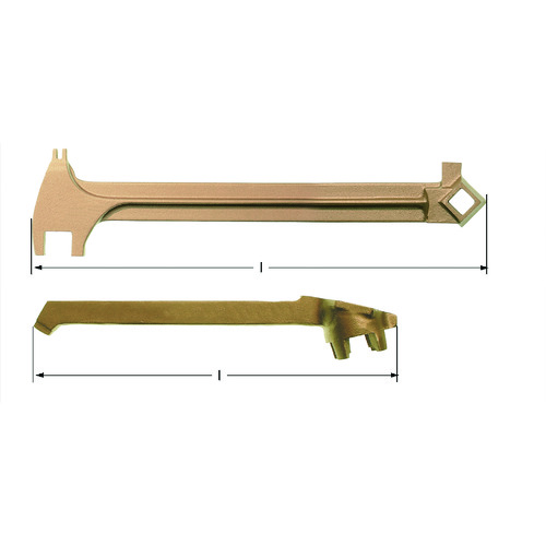 AMPCO瑞士爆炸鼓罐可以工具多头阀扳手总长度385mm CY1000B