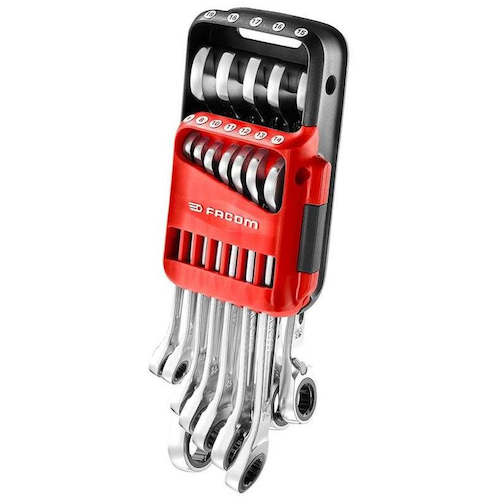 Facom 12％。组合扳手套件467b。 jp12pb带有便携式情况 467B.JP12PB