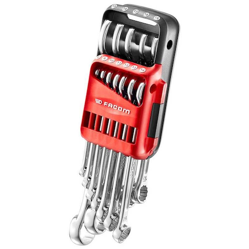 Facom 12％。组合扳手套件440。JP12A带公制的便携式外壳 440.JP12A