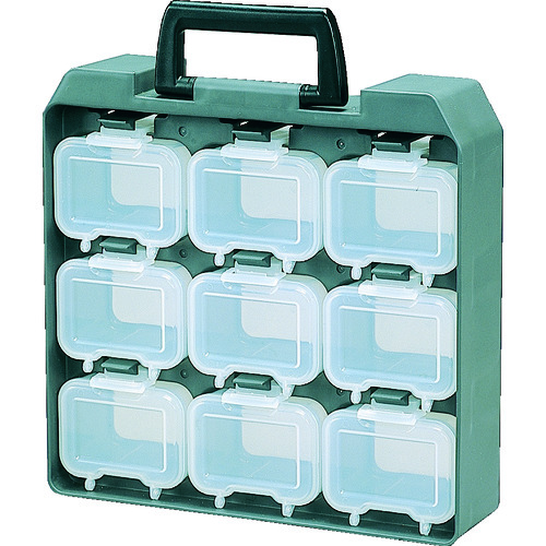 IRIS 231010零件存储单元盒（9个腰部病例） UC-9