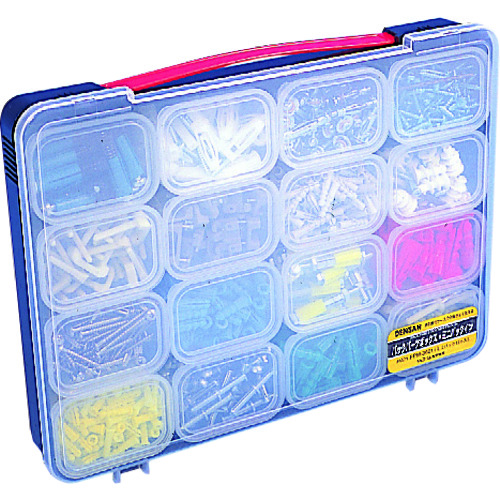 Densan包装零件盒迷你 PPM-3616