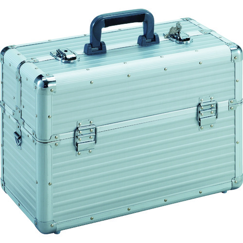 Trusco铝制外壳（双开）内尺寸432x205xH305银 TACR-45