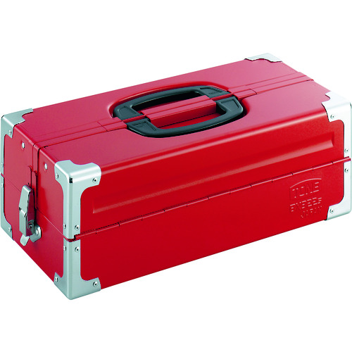 音调工具盒（金属）V形2层类型433x220x160mm红色 BX322S