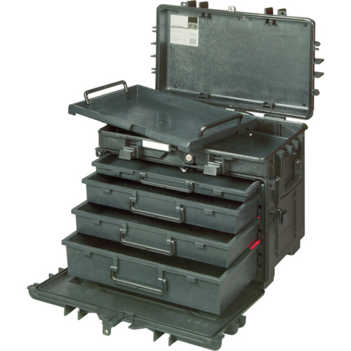 Bahco 4层刚性施法者箱 4750RCWD4