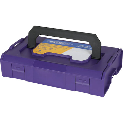 Dulton部分盒紫色黑色 H20-0127PL/BK