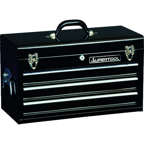 超级工具盒（胸部类型）3层抽屉类型颜色：黑色尺寸：505 x 233 x 300毫米 S505B