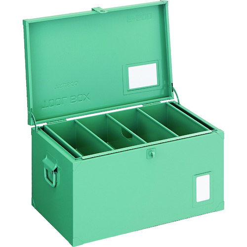 ＴＲＵＳＣＯ　中型车载用工具箱　中皿付　５００Ｘ３３０Ｘ２８０ F-500