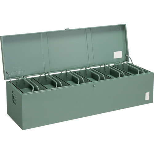 ＴＲＵＳＣＯ　中型车载用工具箱　中皿付　１４００Ｘ４２０Ｘ３７０ F-14000