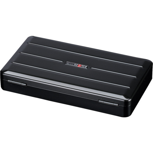 NEPROS钢工具箱金属盒黑色宽度275 x深度150 x高度50毫米 NEKB-1