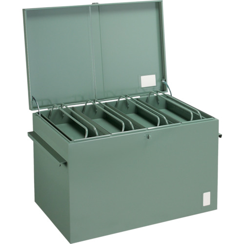 ＴＲＵＳＣＯ　大型车载用工具箱　中皿付　９００Ｘ６００Ｘ６００ F-960