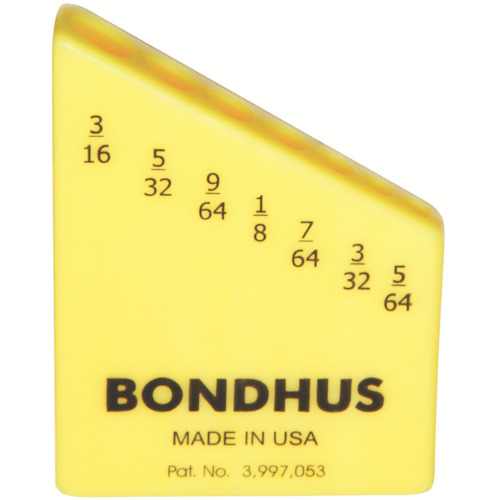 Bondhus Bondex案例7英寸 K-7