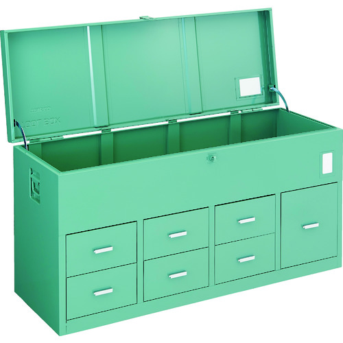 ＴＲＵＳＣＯ　车载用工具箱　中６个・大１个　１１９３Ｘ４２０Ｘ６１０ F-9207