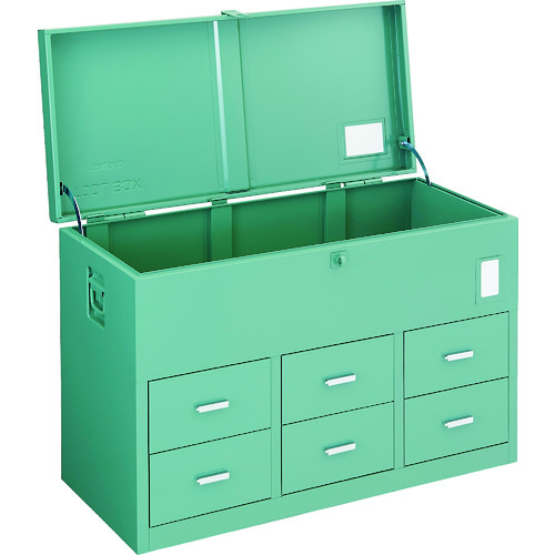 ＴＲＵＳＣＯ　车载用工具箱　中６个　９００Ｘ４２０Ｘ６１０ F-9106