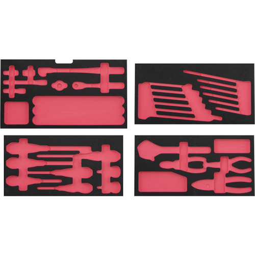 NEPROS NEPROS 9.5平方米。工具集[33件]托盘集（电源零件） NTX734BCT2