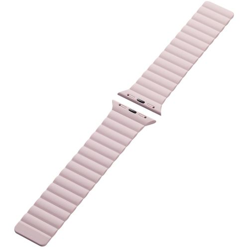 Elecom Apple Watch 41/40/38mm带磁铁硅粉红色 AW-41BDMAGPN