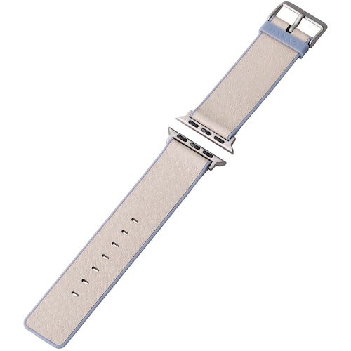 Elecom Apple Watch 41/40/38mm乐队Minio Ash Grey X Zenith Blue AW-41BDMNOGY