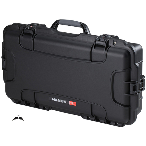 高速公路防水箱，带钥匙，没有内部海绵泡沫 NKK980B