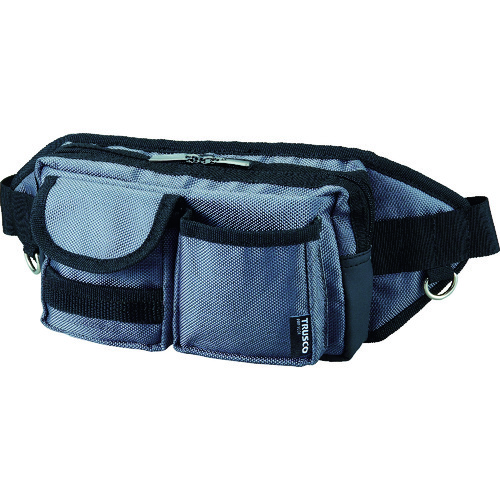 trusco腰包2口袋灰色 TC-WDP-GY