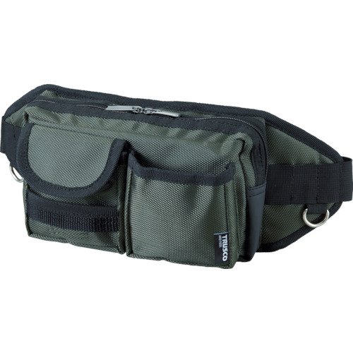 [停产] Trusco腰包2口袋绿色 TC-WDP-GN