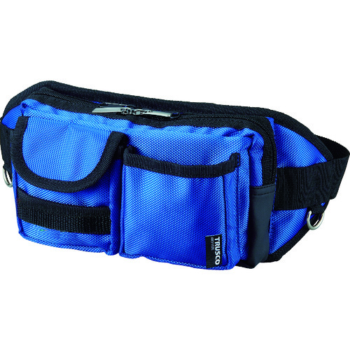 Trusco腰部小袋2口袋蓝色 TC-WDP-BL