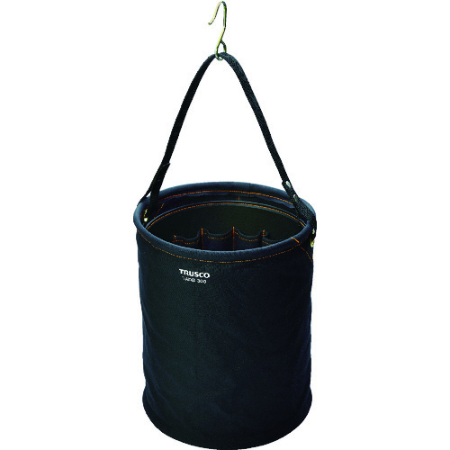 带附件的Trusco电工桶φ300x350黑色 TADB-300