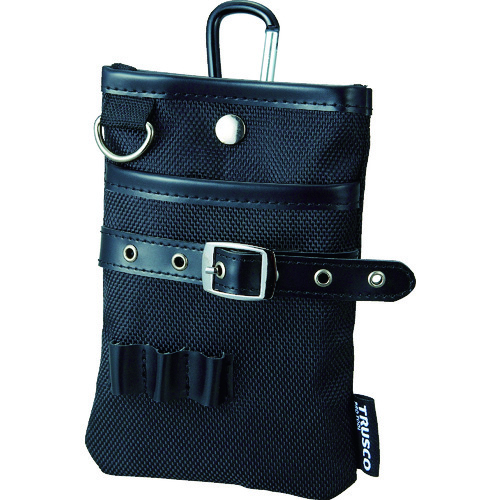 Trusco紧凑型工具盒剪刀袋黑色 TCTC1509-BK