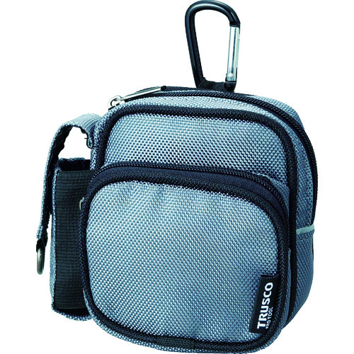 [有限的库存] Trusco [售罄并停产]紧凑的工具盒两宽口袋灰色 TCTC1802-GY