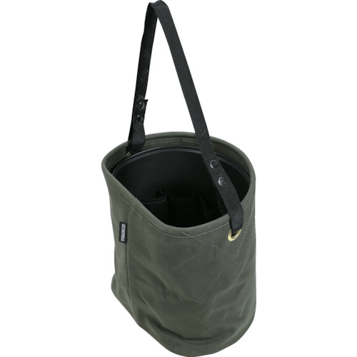 Trusco D型电工桶W315XD2555XH350橄榄色单调颜色 TADBD30-OD