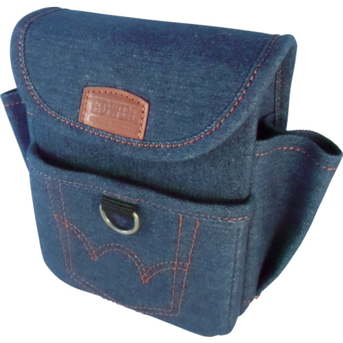 [有限的库存]埃德温腰包工具盒腰包小盖蓝色150 x 70 x 185毫米 EDW-F403