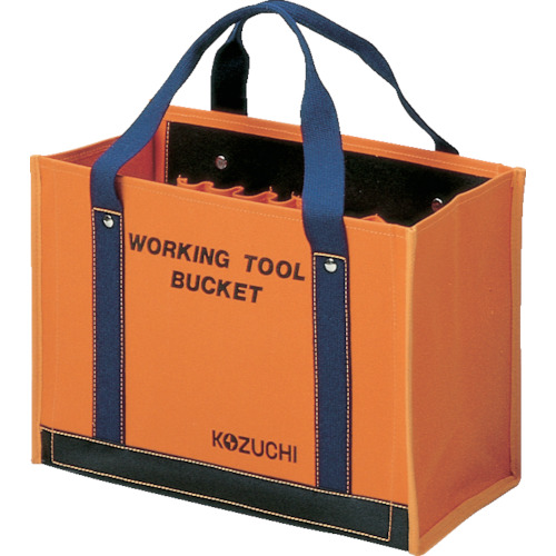 Kozuchi 6号（橙色）防水帆布工作工具袋大 TS-11BOR