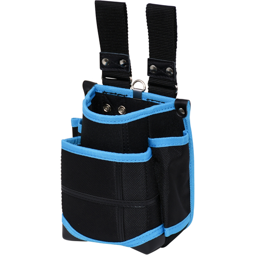 [停产] Kh Takeru灵魂两层腰包，免费皮带螺纹黑色/蓝色 TKJ02K-B