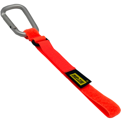 RIP-tie携带胶带支架固定型19mm x 406mm 1片霓虹灯橙色 CT-B-NO