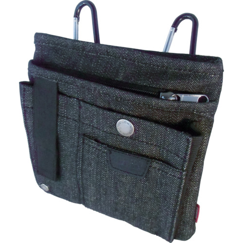 [停产]埃德温腰包扁平盒宽黑色 EDW-F210