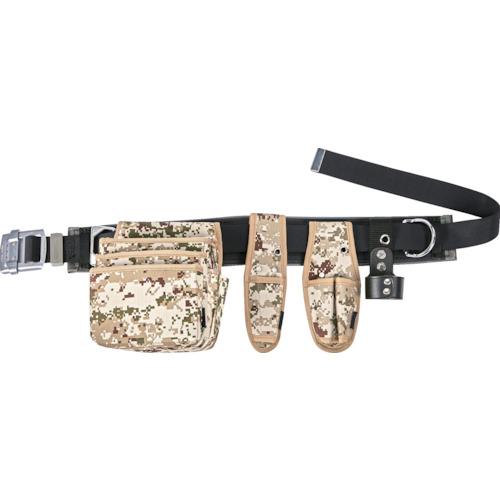 Trusco工作定位腰部工具组4个数字伪装腰包3层 TFC110A-TCMW31SET