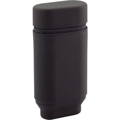 Lihit站立笔盒椭圆形型L尺寸黑色 A7695-24