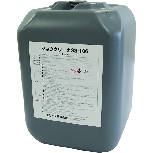 BBK简单清洁剂而无需中和 - 显示清洁剂SS -106 SHW-SS106