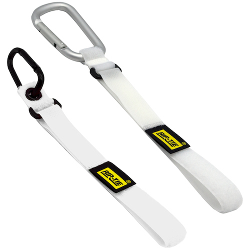 RIP-tie携带胶带支架19mm x 406mm 2件白色 CT-2PK-ABW